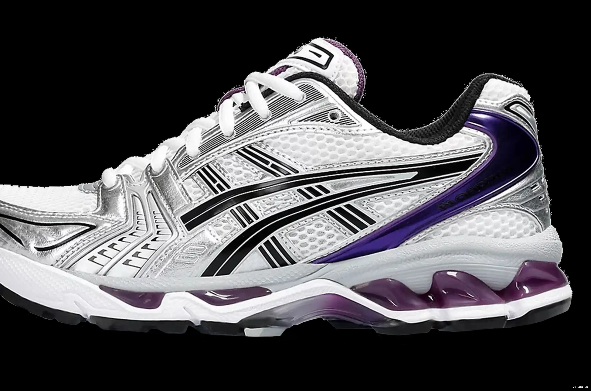 White 14 ASICS Gel-Kayano W Dark Grape 0623